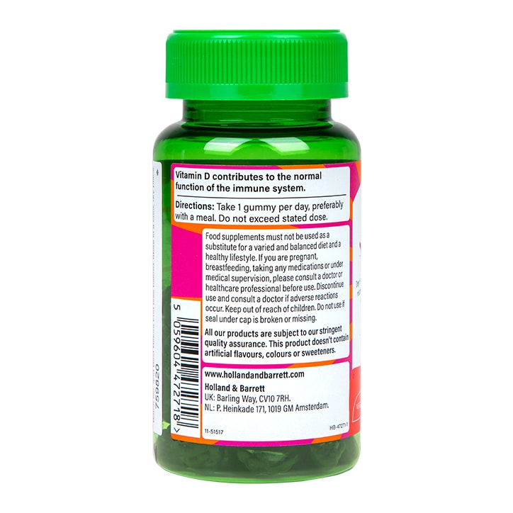 Holland & Barrett Kids Vitamin D 10µg 30 Gummies